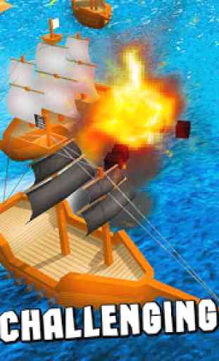 Cube Seas: Pirate Fight 3D 4