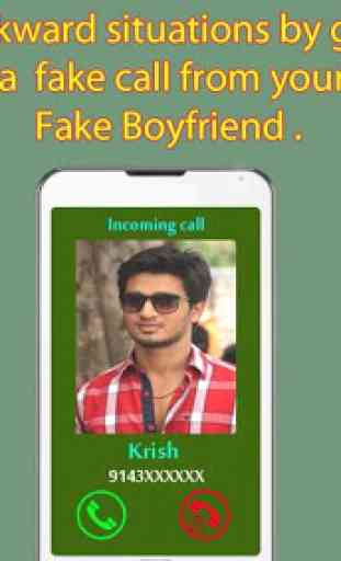 Fake Boyfriend Call 1
