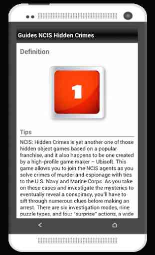 Guides NCIS Hidden Crimes 3