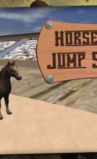 Horse Racing Jump Simulation 1