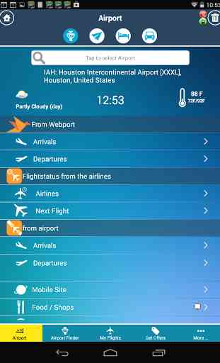 Houston Airport+Flight Tracker 2