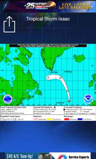 Hurricane Tracker WPBF 25 2