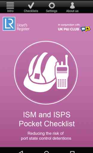 ISM & ISPS Pocket Checklist 1