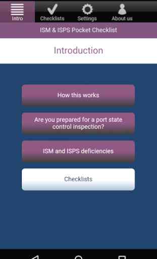 ISM & ISPS Pocket Checklist 2
