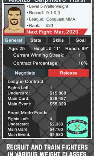 MMA Manager Free 2