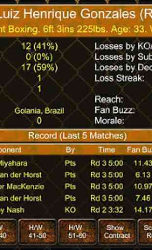 MMA Manager Game 2
