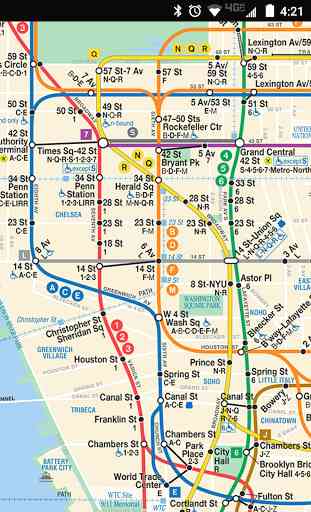 MTA Subway Map - New York City 1