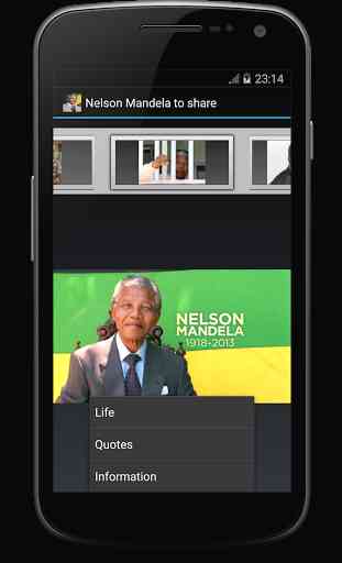 Nelson Mandela à Partager 1