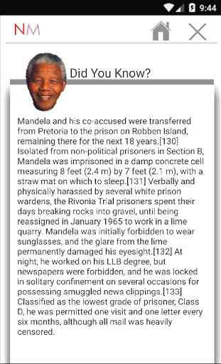 Nelson Mandela's Biography 2.0 2