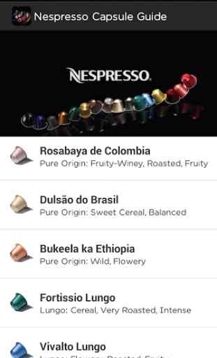 Nespresso Capsule Guide 4