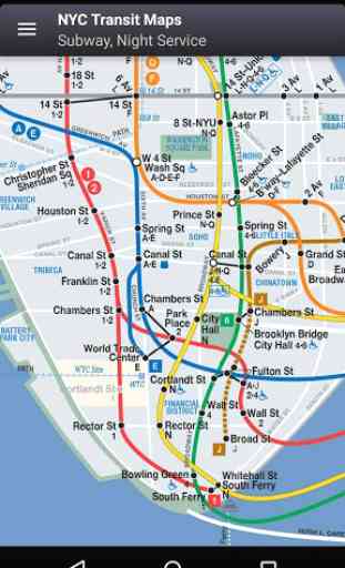 MyTransit Maps NYC Subway, Bus 3