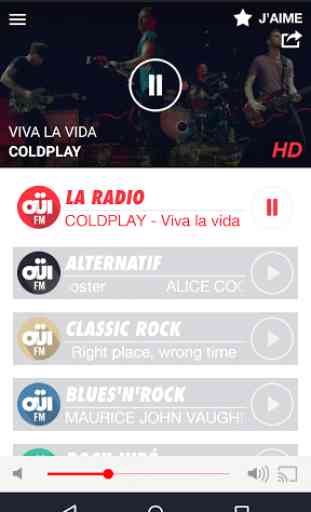 OUI FM La Radio Rock en direct 2