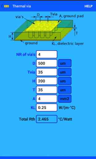 PCB Thermal Calculator 2