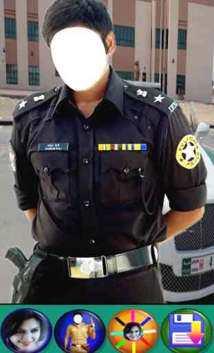 Police suit photo editor 3