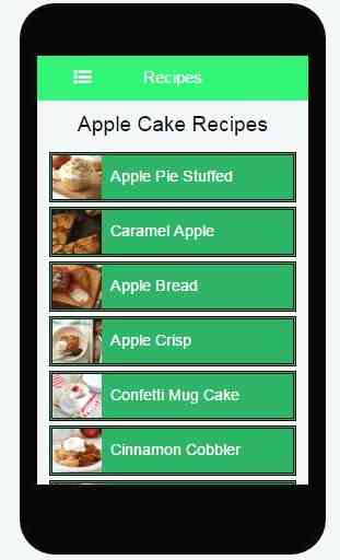 Recettes de gâteau aux pommes 3