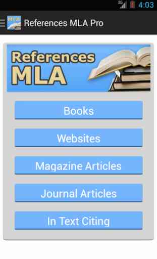 References MLA 1