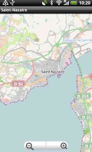 Saint-Nazaire Street Map 1