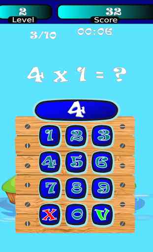 Times Tables Math Trainer FREE 1