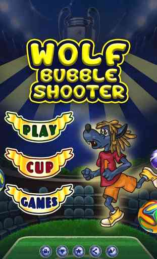 Wolf Bubble Shooter 4