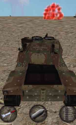 Bataille de Tanks 3D guerre 1