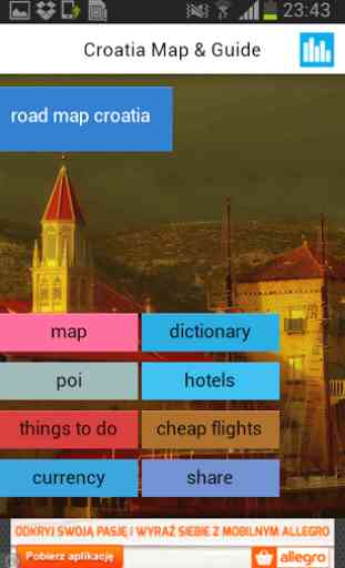 Croatie Hors Feuille de Route 1