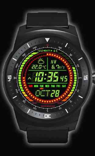 F02 WatchFace for Android Wear 3