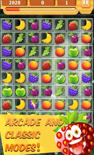 Fruits Match 3 classique 4