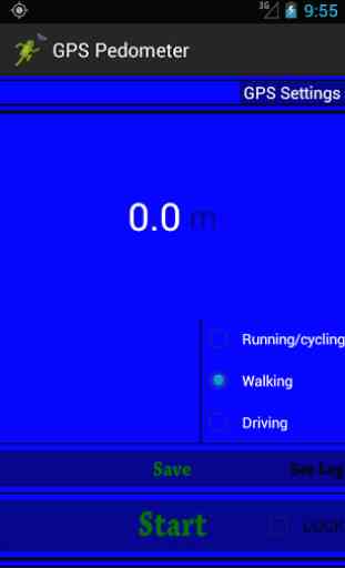 GPS Pedometer Walk/Run Keeper 1