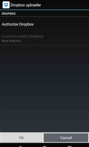 IP Webcam uploader for Dropbox 2