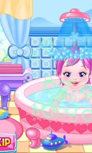 Jeux frais de bébé de Bath 1