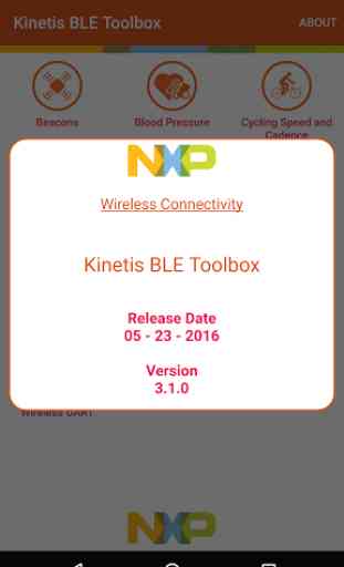 Kinetis BLE Toolbox 2