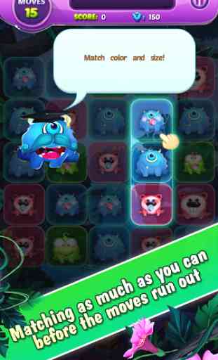 Monster Nibblers-Mellow puzzle 2