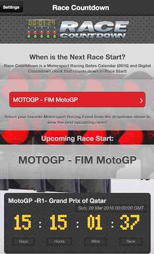 Motorsport Racing Calendar 3