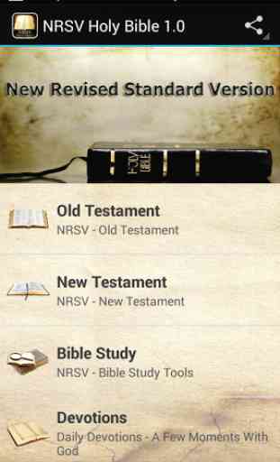 NRSV Holy Bible 1.0 1