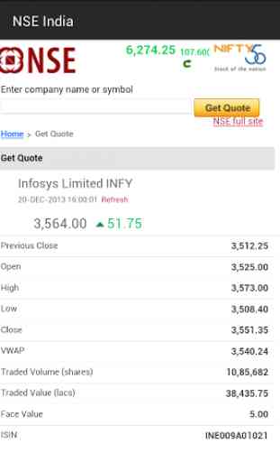 NSE BSE Live Stock Quotes 3