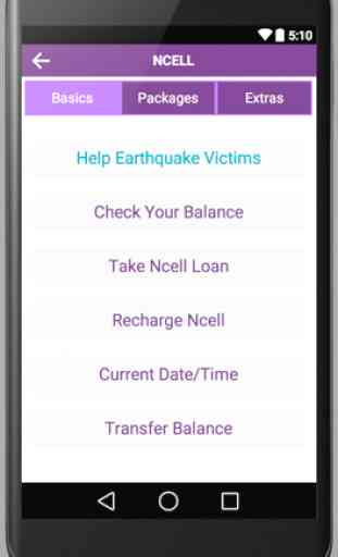 NTC Ncell Scan to Recharge App 1