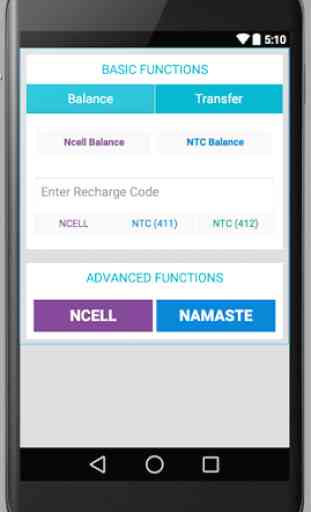 NTC Ncell Scan to Recharge App 4