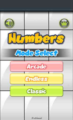 Numbers : Tap The Black Tile 1