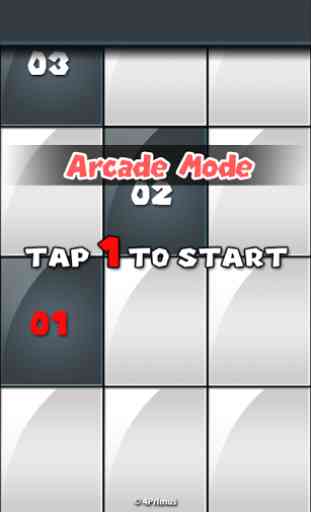 Numbers : Tap The Black Tile 2