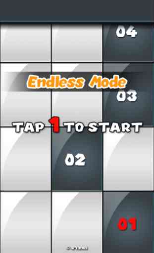 Numbers : Tap The Black Tile 3