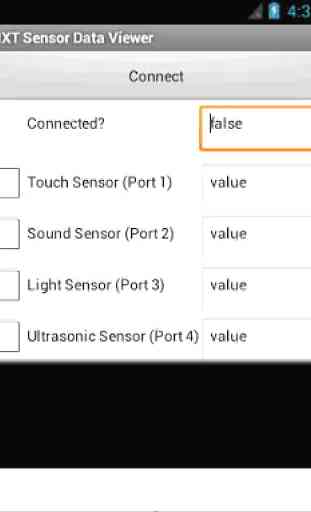 NXT Sensor Data Visualizer 1