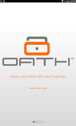 OATH™ Biometric Lockscreen 1