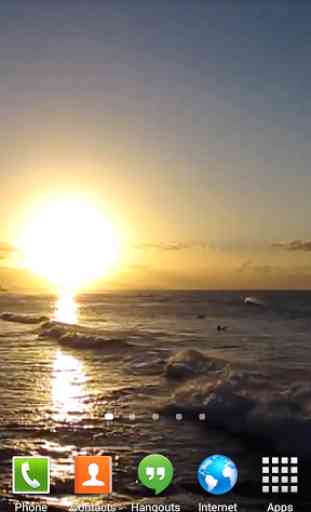 Ocean Waves Sunset Live HD 3 1