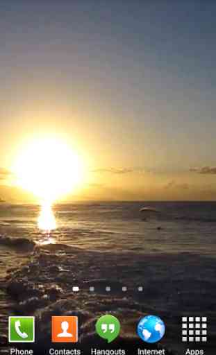Ocean Waves Sunset Live HD 3 2