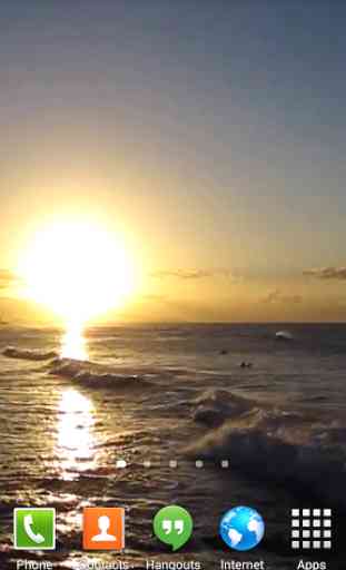 Ocean Waves Sunset Live HD 3 3