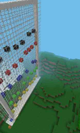 Parkour wall map for Minecraft 2