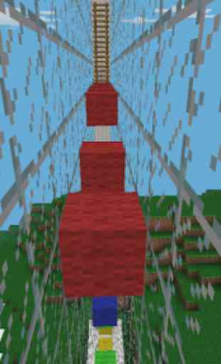 Parkour wall map for Minecraft 3