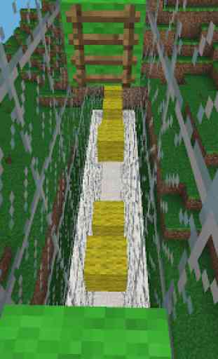 Parkour wall map for Minecraft 4