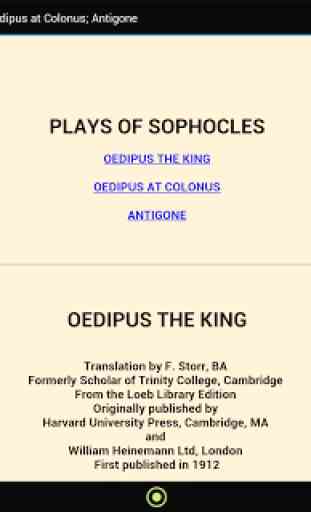 Plays of Sophocles 3
