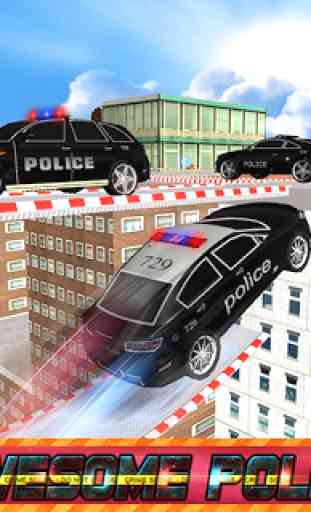 police car roof stunts rush 4